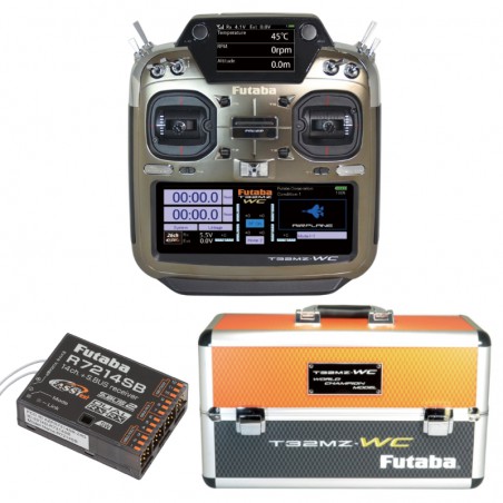 EMISORA FUTABA 32MZ CON RECEPTOR 7214SB