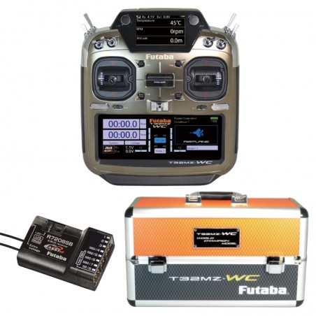 EMISORA FUTABA 32MZ CON RECEPTOR 7208SB