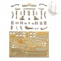 BARCO GALEON VENETO 1:70 COREL (800mm) BARCO GALEON VENETO 1:70 COREL (800mm)