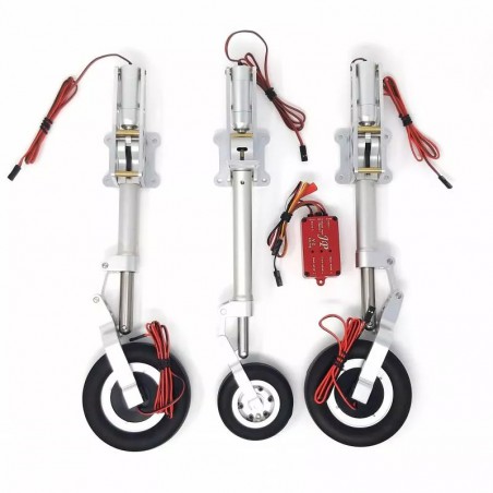 TREN RETRACTIL JP Hobby ER-150 Triciclo completo con frenos (Sebart PC 21 XL 2.1m or JMB PC-21 2.4m) + Centralita