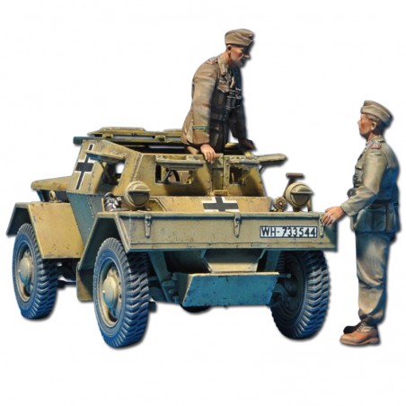 MAQUETA VEHICULO DAIMLER DING LEICHTER MK 1 202E CON FIGURAS 1/35 MINIART