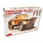 MAQUETA VEHICULO DAIMLER DING LEICHTER MK 1 202E CON FIGURAS 1/35 MINIART
