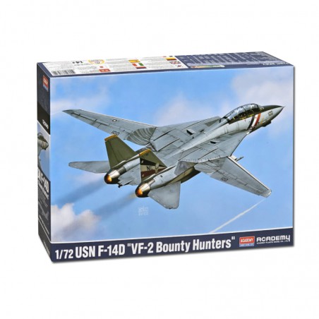MAQUETA AVION F-14D VF BOUNTY HUNTERS 1/72 ACADEMY