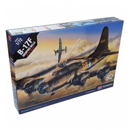 MAQUETA AVION B-17F MEMPHIS BELLE 1/72 ACADEMY
