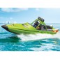 LANCHA GLADER TURBOJET 35CM VERDE