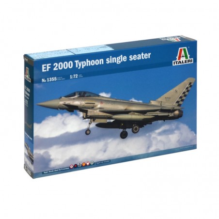 MAQUETA AVION EF-2000 TYPHOON SS 1/72 ITALERI