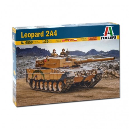 MAQUETA TANQUE LEOPARD 2A4 1/35 ITALERI