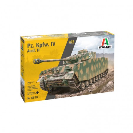 MAQUETA TANQUE PZ KPFW IV AUSF 1/35 ITALERI