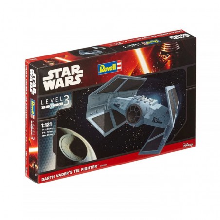 MAQUETA STAR WARS DARTH VADER´S TIE FIGHTER 1:121