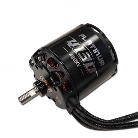 MOTOR BRUSHLESS 4130 490KV HOBBYWING PLATINUM