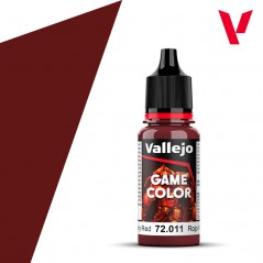 PINTURA VALLEJO GAME COLOR ROJO VISCERAL 18ML