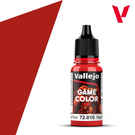 PINTURA VALLEJO GAME COLOR ROJO SANGUINA 18ML