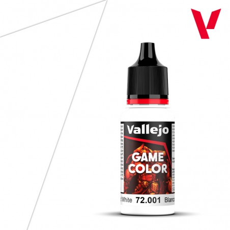 PINTURA VALLEJO GAME COLOR BLANCO CALAVERA 18ml