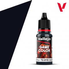PINTURA VALLEJO GAME COLOR AZUL NEGRO 18ml
