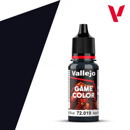 PINTURA VALLEJO GAME COLOR AZUL NEGRO 18ml
