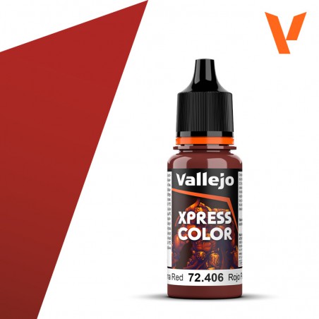 PINTURA VALLEJO GAME COLOR XPRESS ROJO PLASMA 18ML