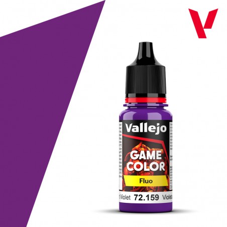 PINTURA VALLEJO GAME COLOR VIOLETA FLUORESCENTE 18ml