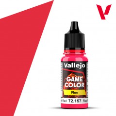 PINTURA VALLEJO GAME COLOR ROJO FLUORESCENTE 18ml