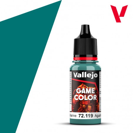 PINTURA VALLEJO GAME COLOR AGUAMARINA 18ml