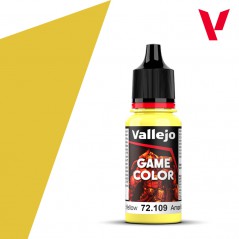 PINTURA VALLEJO GAME COLOR AMARILLO TOXICO 18ml
