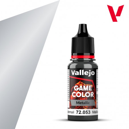 PINTURA VALLEJO GAME COLOR MALLA DE ACERO 18ml