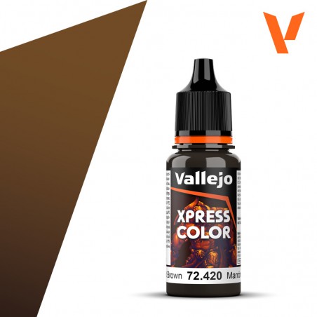 PINTURA VALLEJO XPRESS COLOR MARRON YERMO 18ml