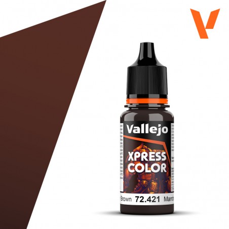 PINTURA VALLEJO XPRESS COLOR MARRON COBRIZO 18ml