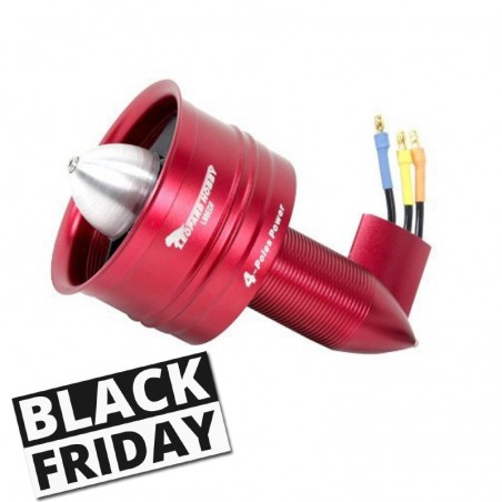 DUCTED FUN ALUMINIO 90MM 1300KV 8-10 S LEOPARD BLACK FRIDAY