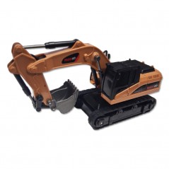 RETRO EXCAVADORA RC MINI ESCALA 1/64