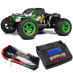 COCHE MAVERIK QUANTUM 2 MT FLUX 1/10 VERDE (Con bateria 3S y cargador PRO)