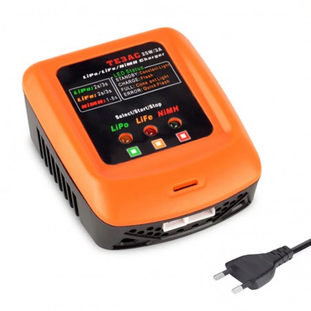 CARGADOR LIPO LIFE NIMH TE3AC 25W