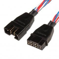 CONEXION FUSELAJE-ALA 2 SERVOS POWERBOX MAXI (Longitud 200cm)