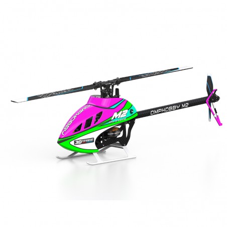 HELICOPTERO M2 V3 PRO ROSA OMP (Sin emisora)