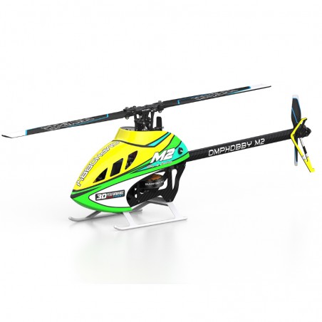 HELICOPTERO M2 V3 PRO AMARILLO OMP (Sin emisora)