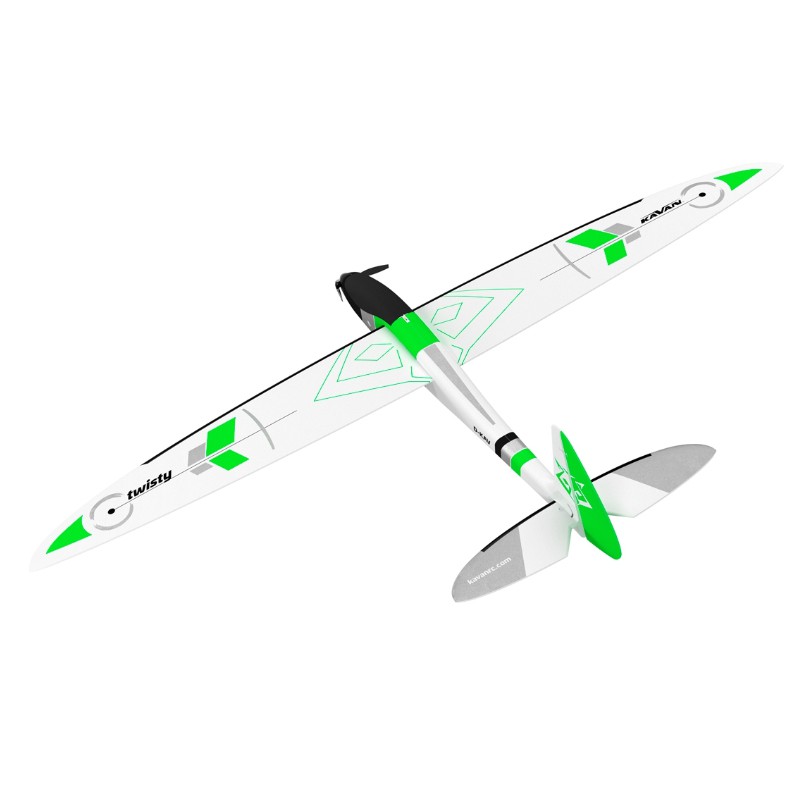 VELERO TWISTY ARF VERDE KAVAN (Envergadura 1512mm) VELERO TWISTY ARF VERDE KAVAN (Envergadura 1512mm)