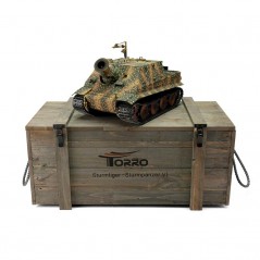 TANQUE 1/16 STURMTIGER CAMO TORRO TANK PRO