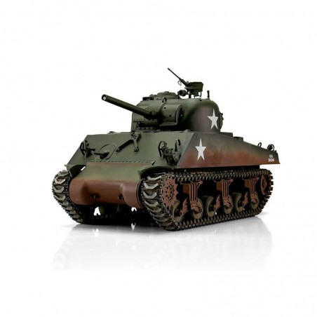 TANQUE 1/16 M4A3 SHERMAN 75mm TORRO TANK PRO