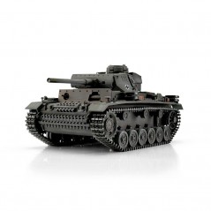 TANQUE 1/6 PANZER III GRIS TORRO TANK