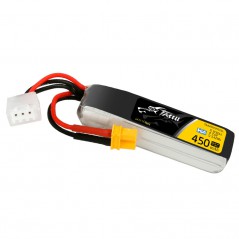 BATERIA LIPO 7.6V 450MAH 95C XT-30 LONG PACK GENS