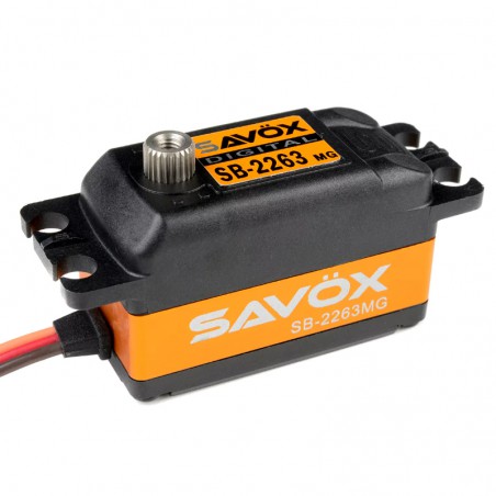 SERVO DIGITAL BRUSHLESS SAVOX SB2263MG PERFIL BAJO