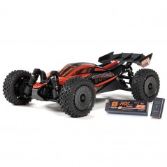 COCHE RC 1/14 TYPHON GROM 223S DSC 4X4 RTR ROJO Brushless (Incluye batería y cargador))