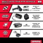 COCHE RC 1/8 TYPHON MEGA 665 4X4 RTR AZUL Brushed (Sin batería ni cargador)