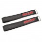 CINTA VELCRO CON ANILLA METALICA 300mm TEAM CORALLY (2 unidades)