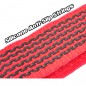 CINTA VELCRO CON ANILLA 300X20MM (2U) ROJO