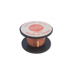 COBRE ESMALTADO 0.1mm (Rollo de 9m)