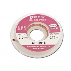 ROLLO ALAMBRE SOLDADURA ESTAÑO 2MMX750MM