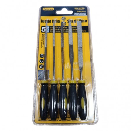 JUEGO DE LIMAS 5 UNIDADES