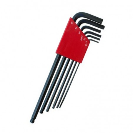 LLAVE ALLEN JUEGO DE 6 PIEZAS (1.5, 2, 2.5, 3, 4 y 5mm)