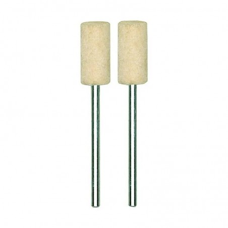 PULIDOR FIELTRO CILINDRICO 7mm PROXXON (2 unidades)