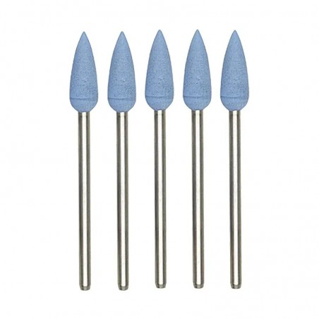 PULIDORES SILICONA COMPOSITE PLASTICO EN LANZA 5mm PROXXON (5 unidades)